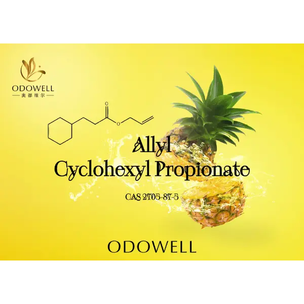 Propionate d'allyle cyclohexyle – Ester d'ananas d'ODOWELL pour des parfums fruités éclatants et durables