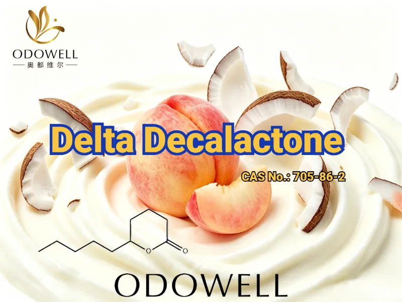 ODOWELL présente Delta Decalactone : lactone crémeuse à la noix de coco et à la pêche pour la conception de parfums gourmands et tropicaux