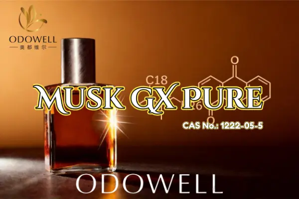 ODOWELL recommande Musk GX Pure pour des applications de musc propres et durables