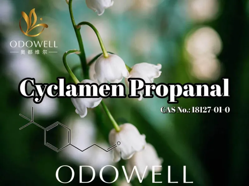 ODOWELL recommande le cyclamen propanal pour les applications de parfums floraux frais et de muguet