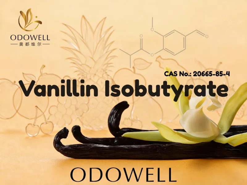 ODOWELL recommande l'isobutyrate de vanilline pour les applications de parfums sucrés, crémeux et gourmands