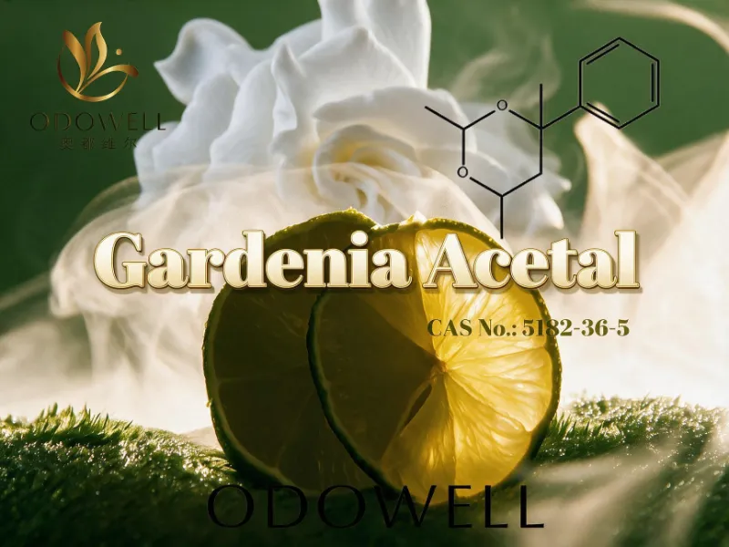 ODOWELL recommande l'acétal de gardénia pour les applications de parfums frais d'agrumes et de gardénia