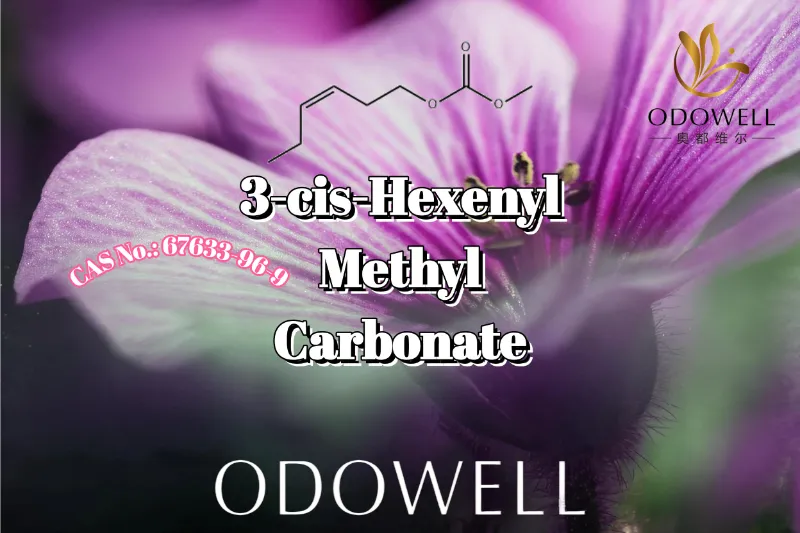 ODOWELL recommande le carbonate de méthyle de 3-cis-hexényle pour les applications naturelles de feuilles de violette et de parfums verts